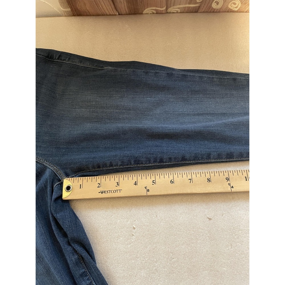 Frame Le High Skinny‎  Crop Jeans Women 26 Blue Stretch Denim Ankle Mid Rise - Picture 8 of 11